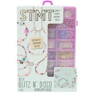 D.I.Y. Glitz N Disco Jewelry Case, Makes Over 15 Accessories, Includes